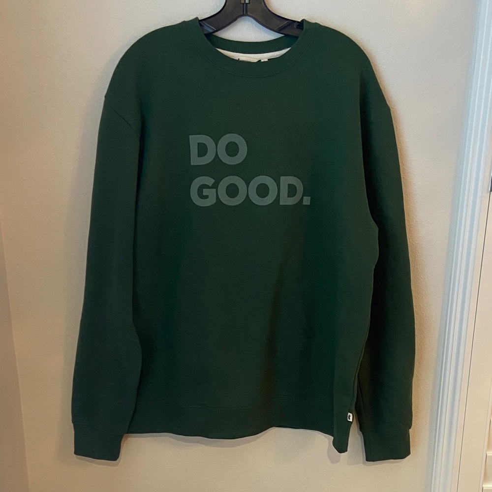 Cotopaxi Green Do Good Crew Sweatshirt
